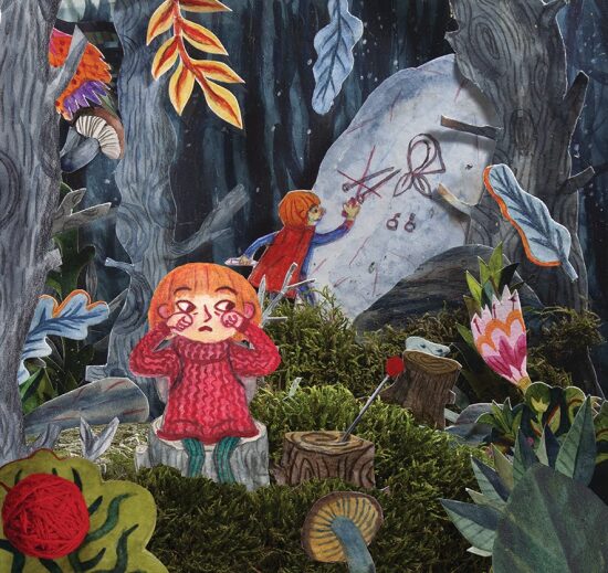 Pelote de laine rouge (Album Jeunesse)