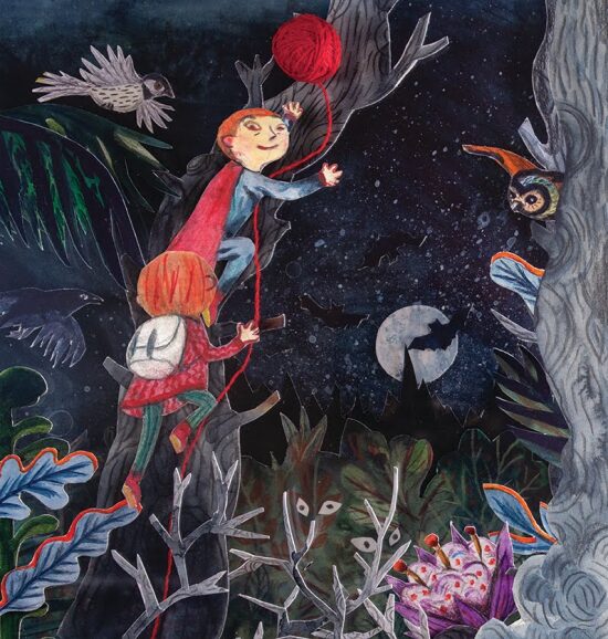 Pelote de laine rouge (Album Jeunesse)